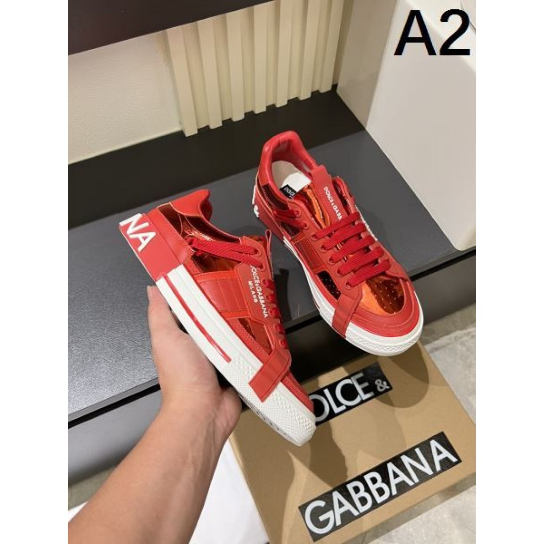 練されたシンプルなデザインDOLCE＆GABBANA コピー カジュアルシューズ 上質な履き心地