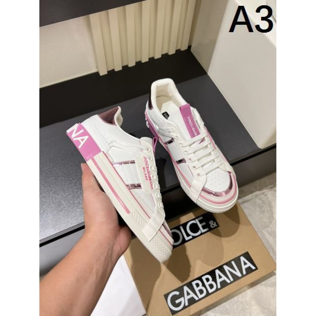 練されたシンプルなデザインDOLCE＆GABBANA コピー カジュアルシューズ 上質な履き心地