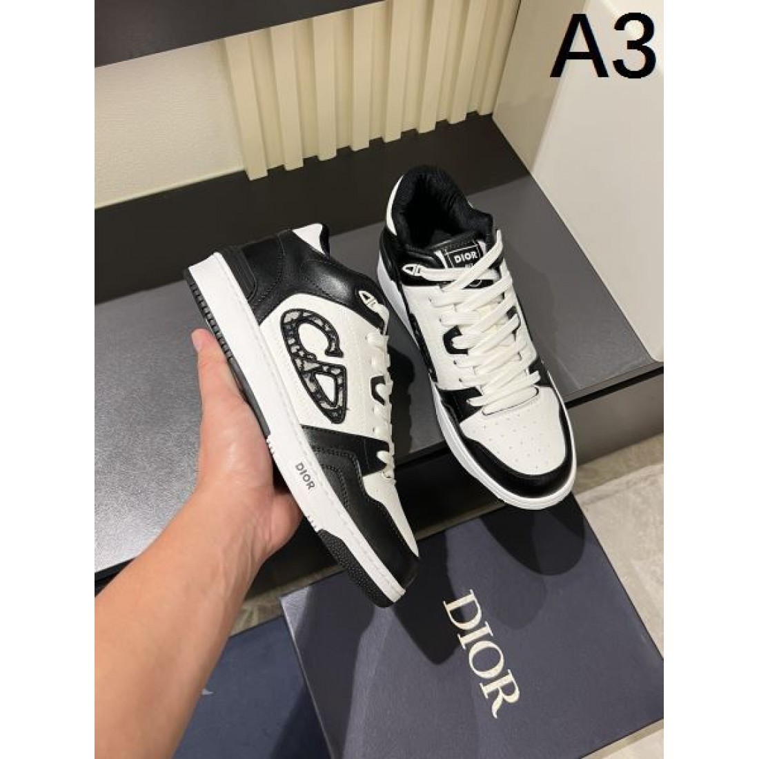 上質でモダンな印象DIOR コピー カジュアルシューズ スタイリッシュなデザイン