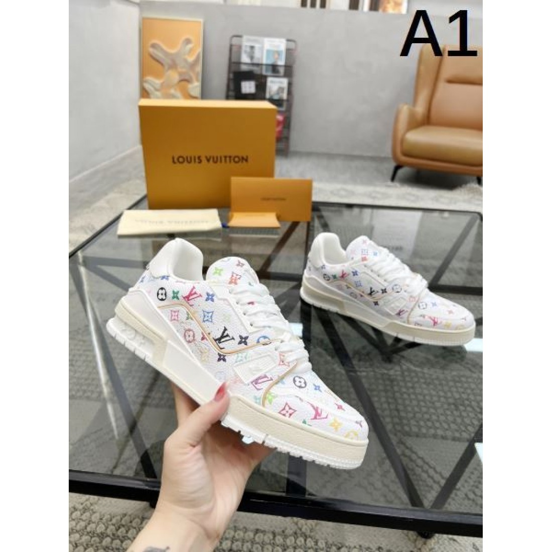 今季イチオシ LOUIS VUITTON ルイヴィトン コピー カジュアルシューズ 季節感たっぷり