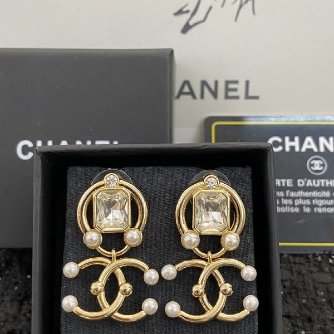 CHANEL コピー イヤリング ロゴ 可愛い完売確実 大人気 シャネル
