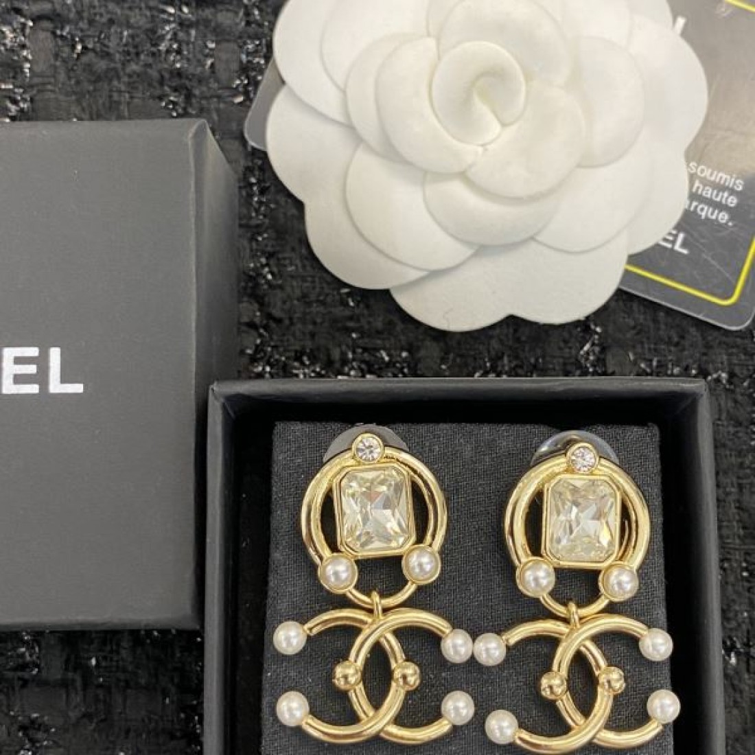 CHANEL コピー イヤリング ロゴ 可愛い完売確実 大人気 シャネル