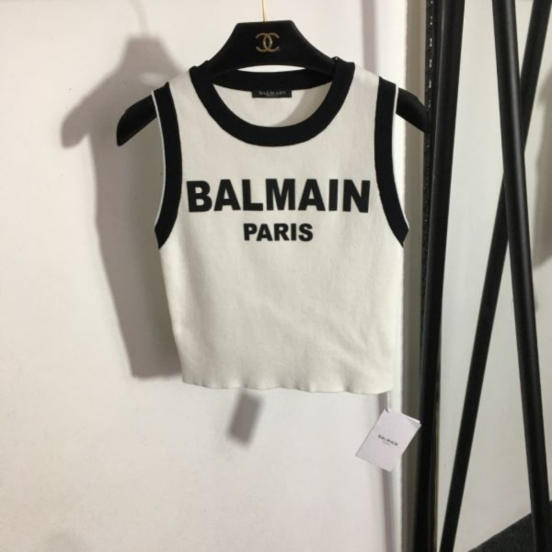 BALMAIN スーパーコピー ニットベスト ロゴ 春夏注目のトップス バルマン