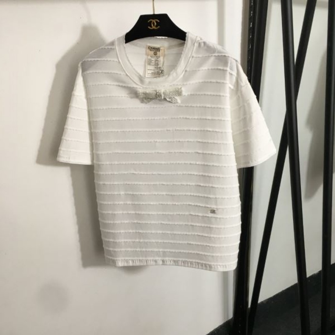 CHANEL スーパーコピー 半袖Tシャツ ロゴ 春夏新人気ブランド シャネル