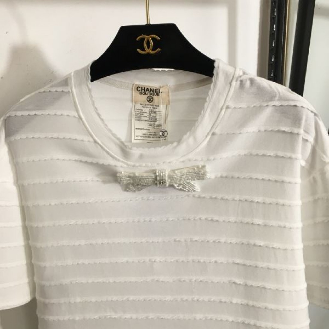 CHANEL スーパーコピー 半袖Tシャツ ロゴ 春夏新人気ブランド シャネル