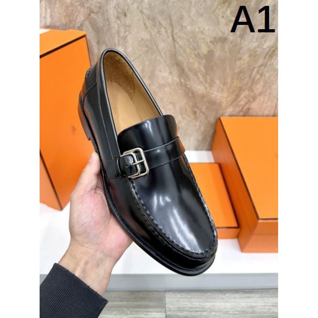 エルメス コピー ビジネスシューズ HERMES 気品あふれる仕上がりが魅力