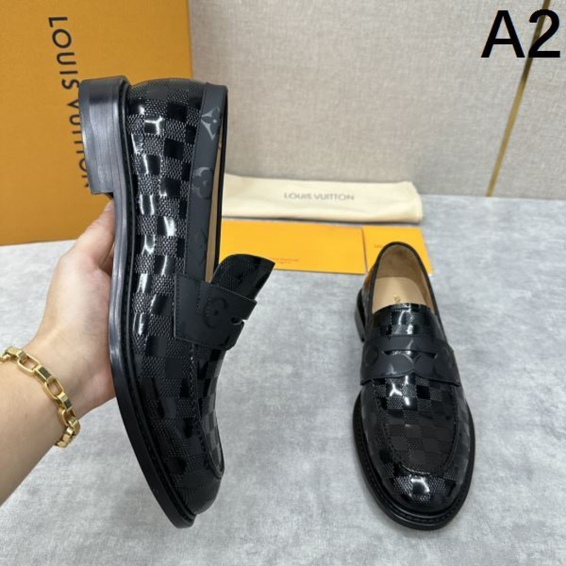 スタイリッシュ LOUIS VUITTON コピー ビジネスシューズ ルイヴィトンで魅せる