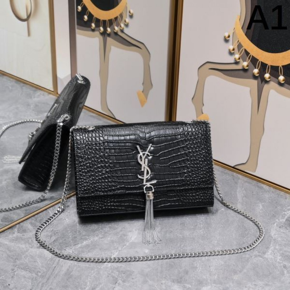 YSL イヴ サンローラン コピー ショルダーバッグ ロゴ 個性派ブランド SAINT LAURENT
