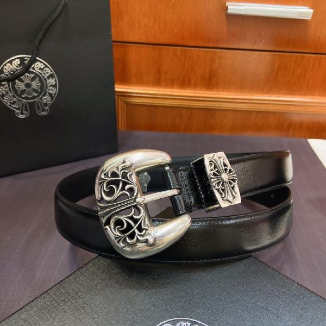 シンプル 都会的な魅力 CHROME HEARTS クロムハーツ コピー ベルト