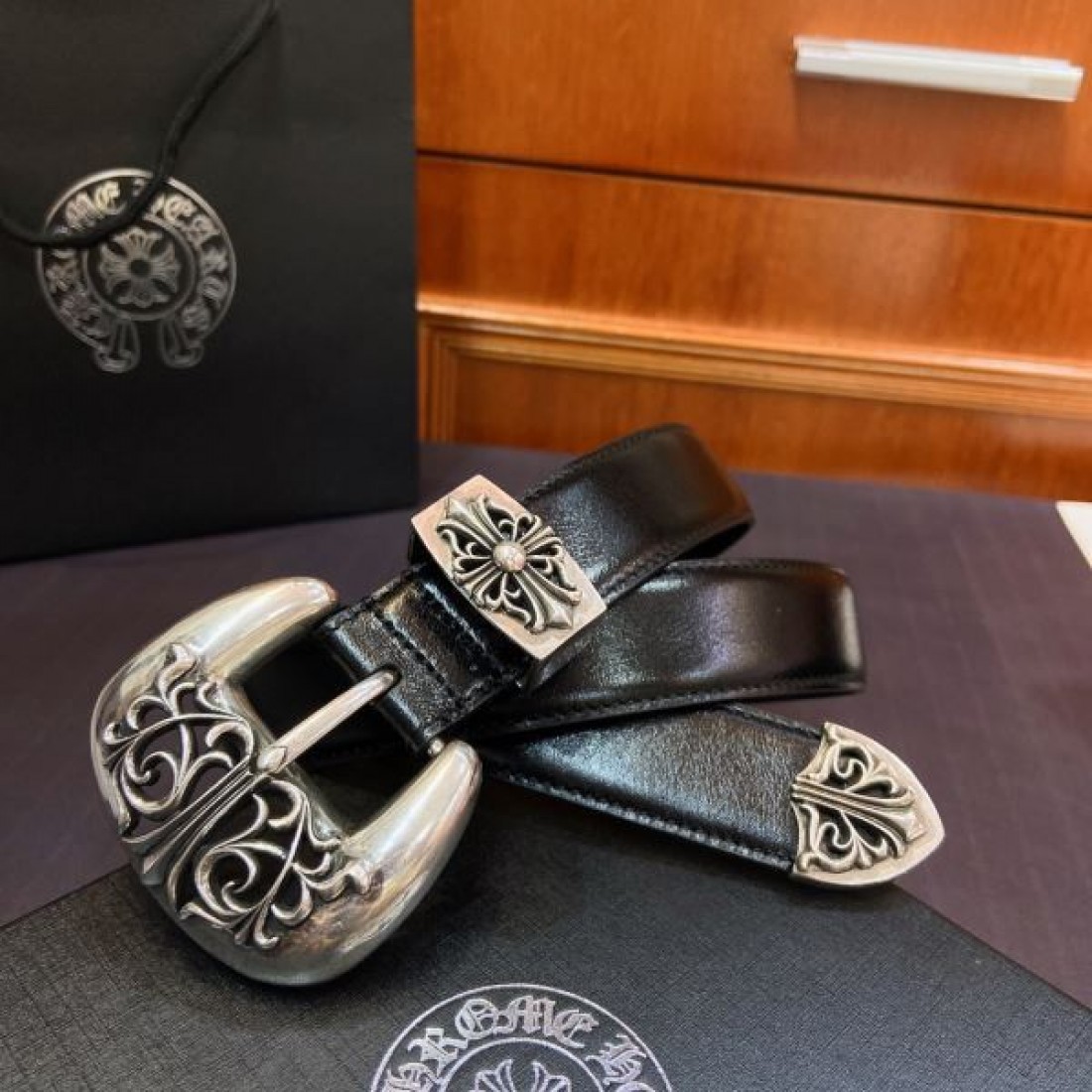 シンプル 都会的な魅力 CHROME HEARTS クロムハーツ コピー ベルト