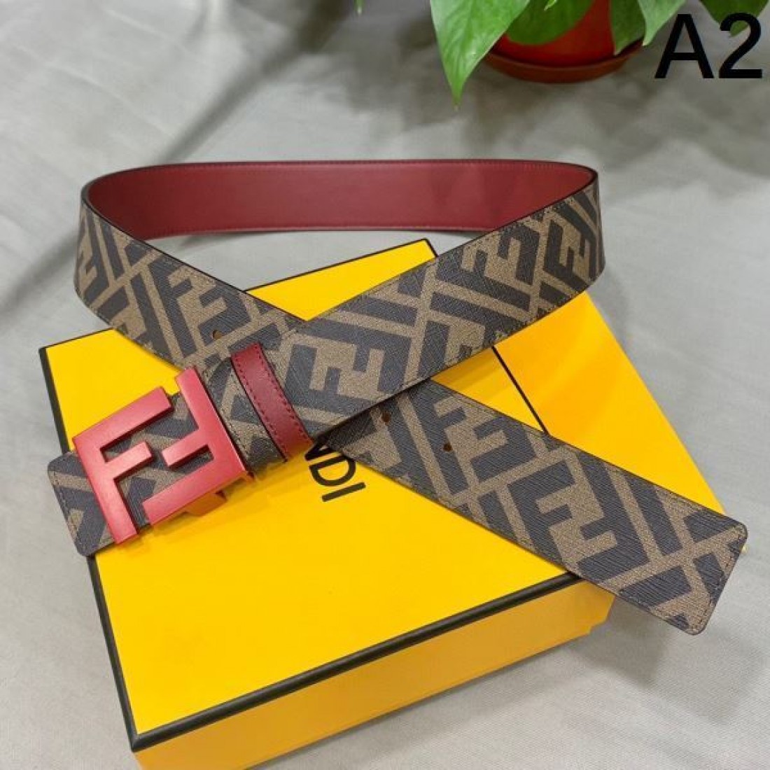 FENDI 洗練されたデザイン ユニセックス フェンデイ コピー ベルト