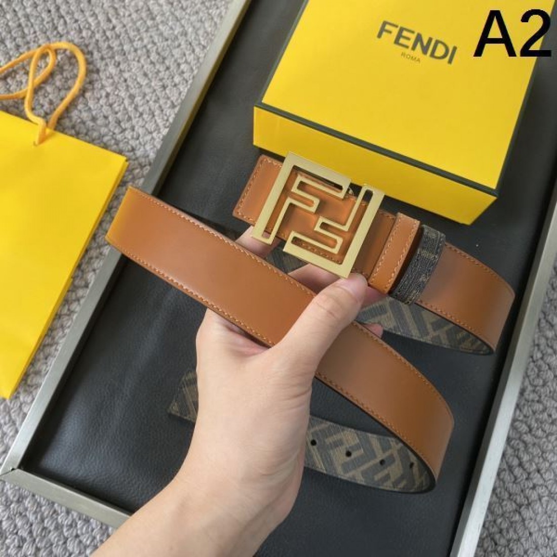 フェンデイ スーパー コピー ベルト 大人っぽい お洒落な印象 FENDI 