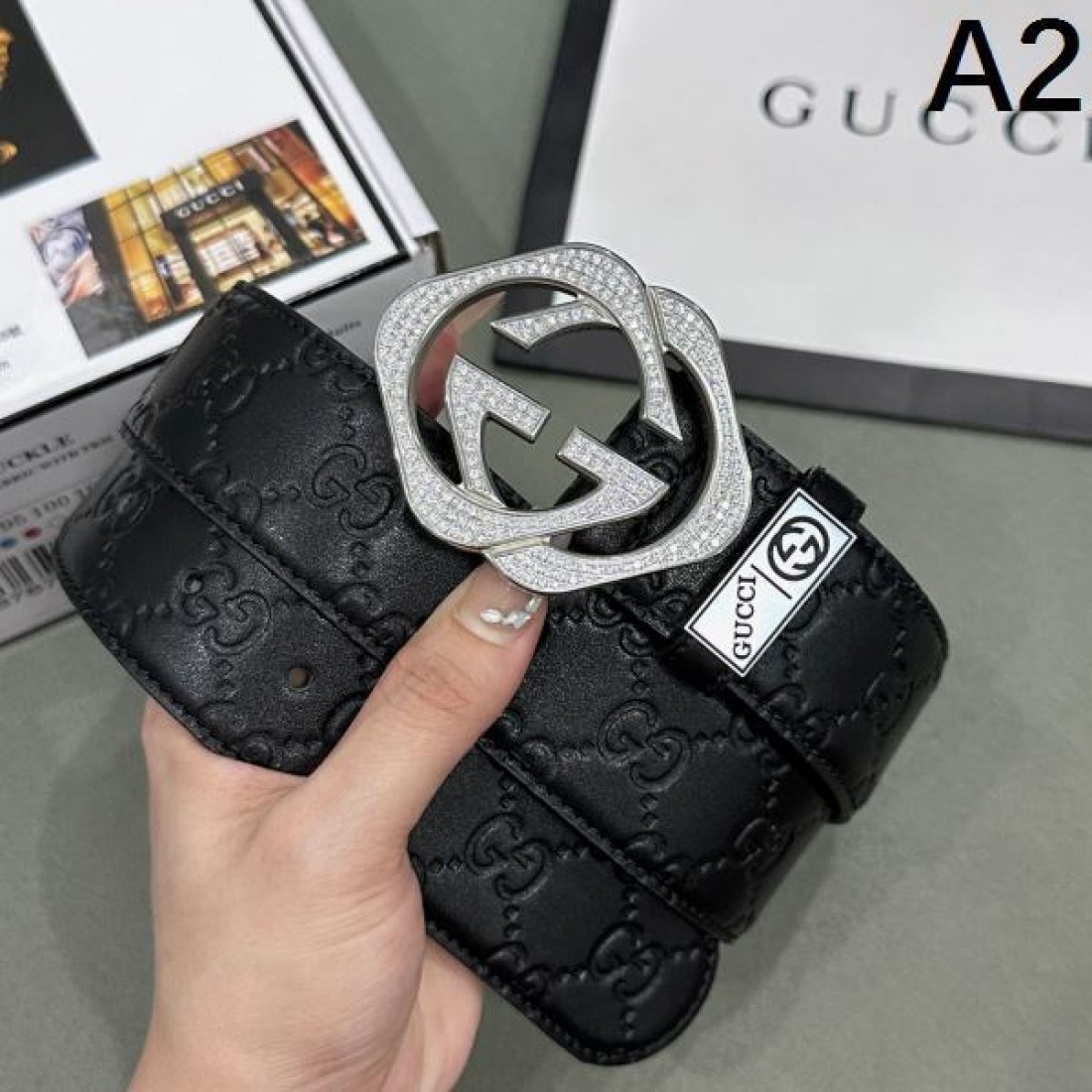 お洒落 モダンな印象の グッチ スーパーコピー ベルト GUCCI