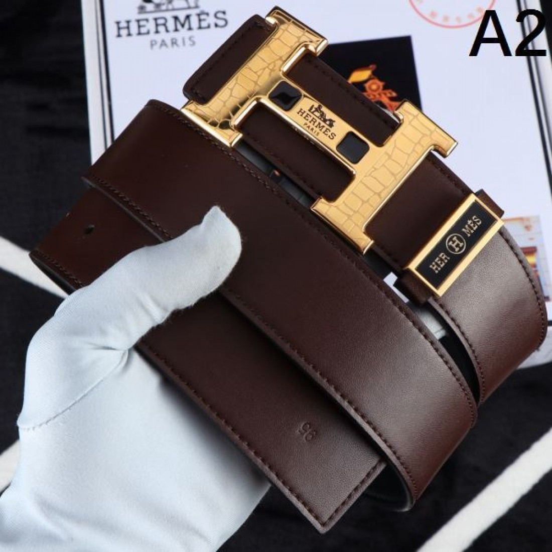 大人っぽい 落ち着いた HERMES エルメス コピー ベルト デザイン