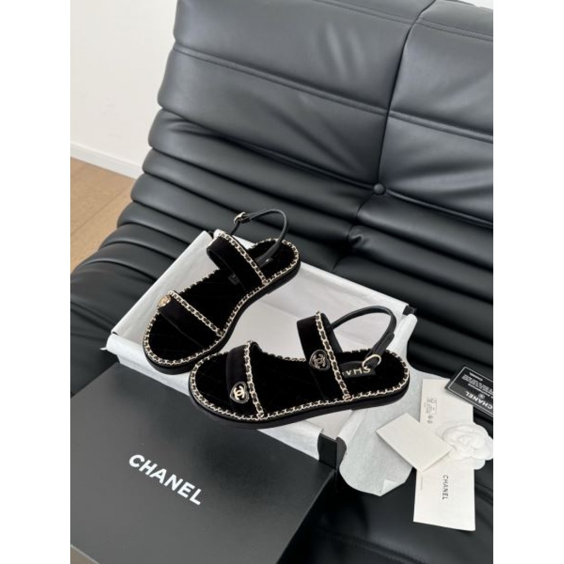 CHANEL 優美な シルエット美 圧倒的な人気 シャネル コピー サンダル