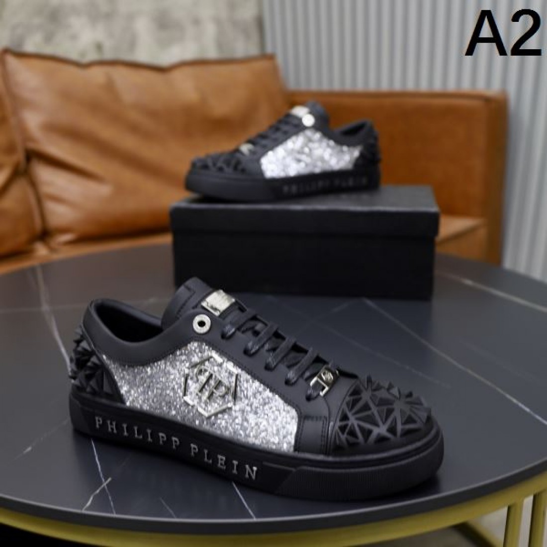  大胆で都会的な PHILIPP PLEIN フィリッププレイン コピー カジュアルシューズ 話題