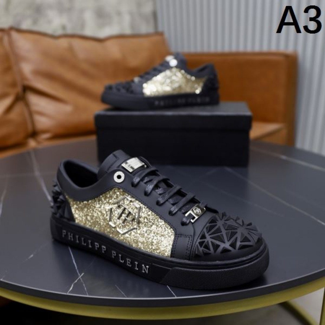  大胆で都会的な PHILIPP PLEIN フィリッププレイン コピー カジュアルシューズ 話題