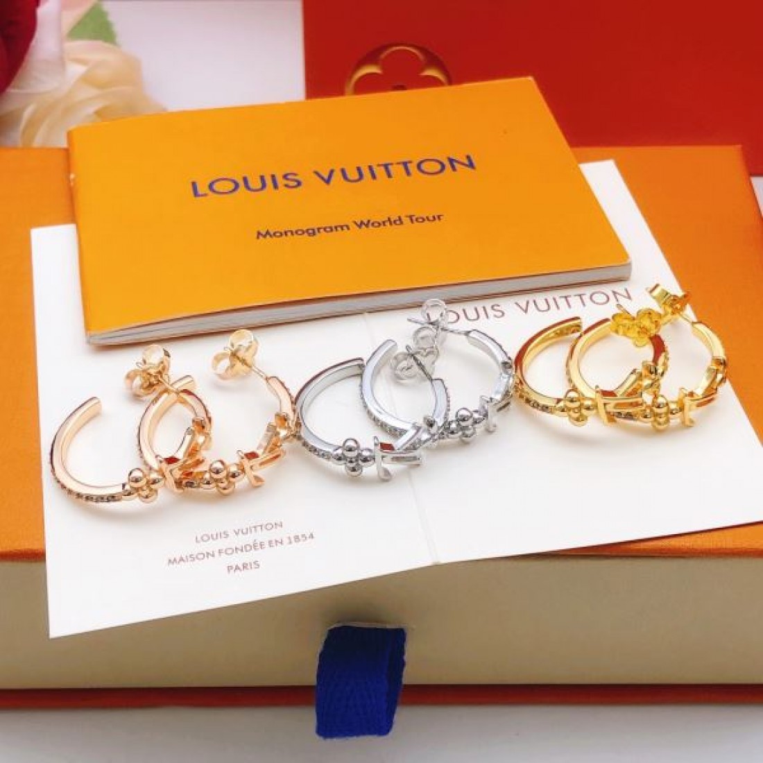 気品漂う LOUIS VUITTON ルイヴィトン コピー イヤリング 上質で華やか