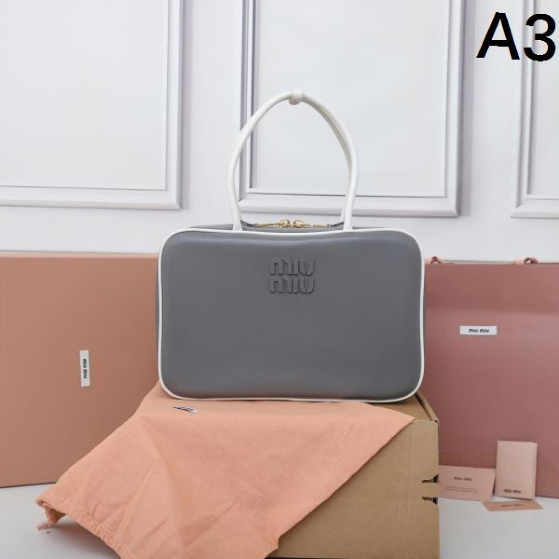 トレンド感あふれる ミュウミュウ スーパーコピー トートバッグ MIU MIU 華麗な雰囲気