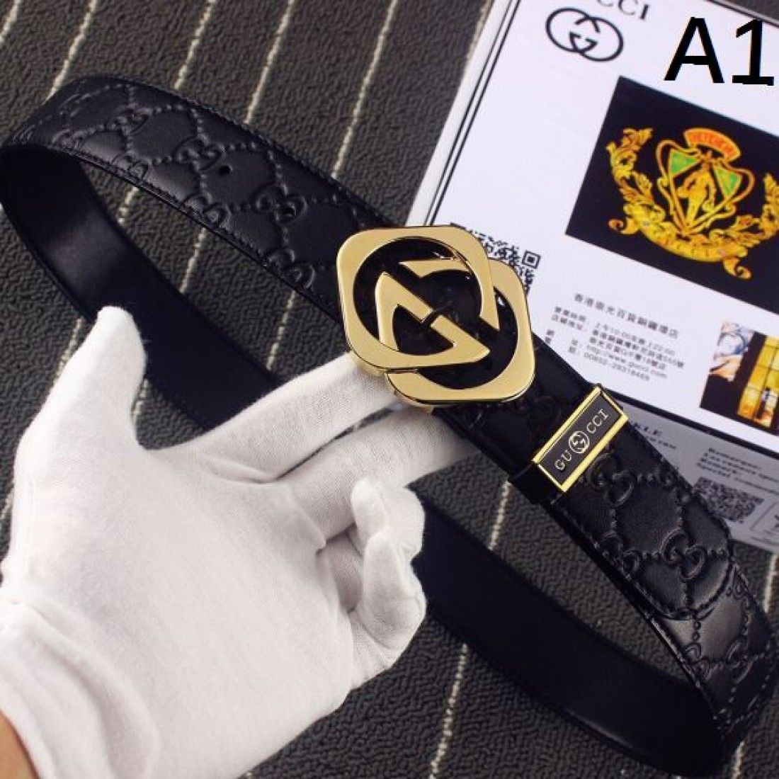 GUCCI グッチ コピー ベルト 独創的でラグジュアリーな 存在感