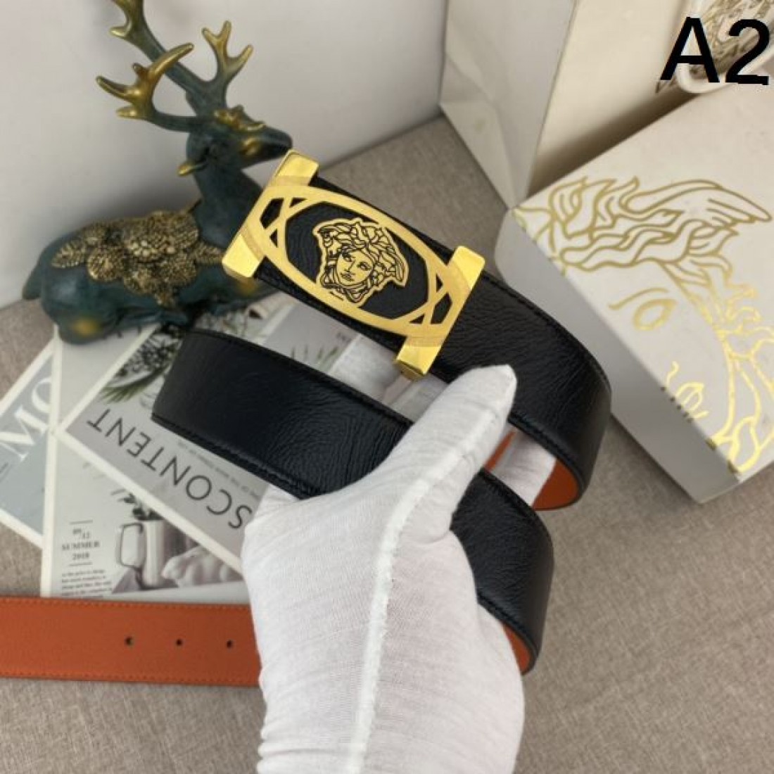 VERSACE ヴェルサーチェ コピー ベルト 高級志向の方にピッタリな洗練さ