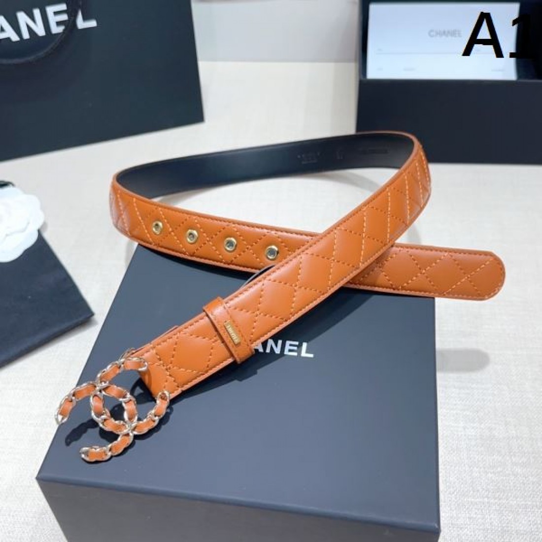 CHANEL シャネルスーパー コピー ベルト 個性的で魅惑的なアクセント