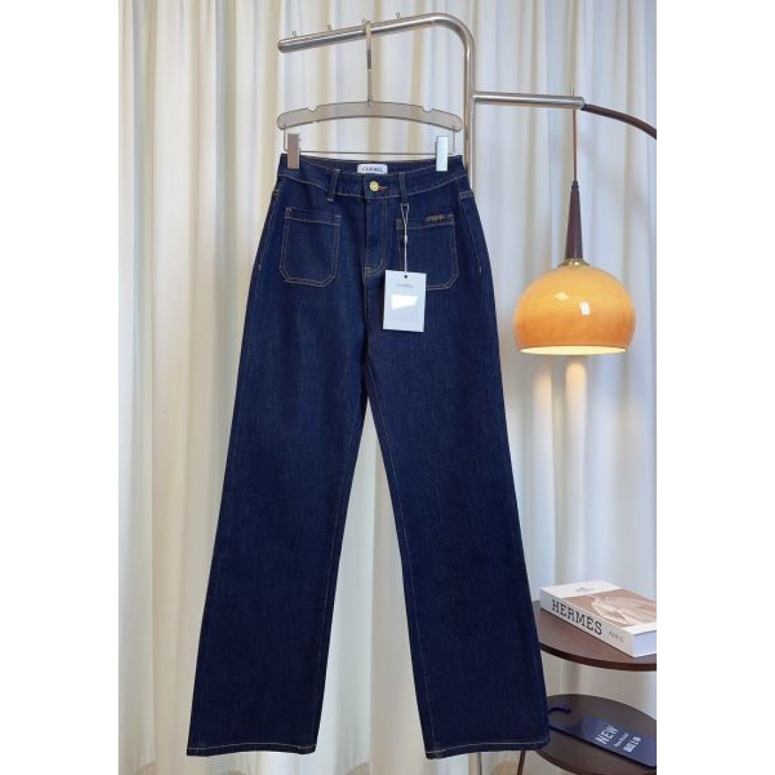 スリム スタイリッシュ CHANEL 上品 レディース 人気 シャネル コピー ストレートパンツ