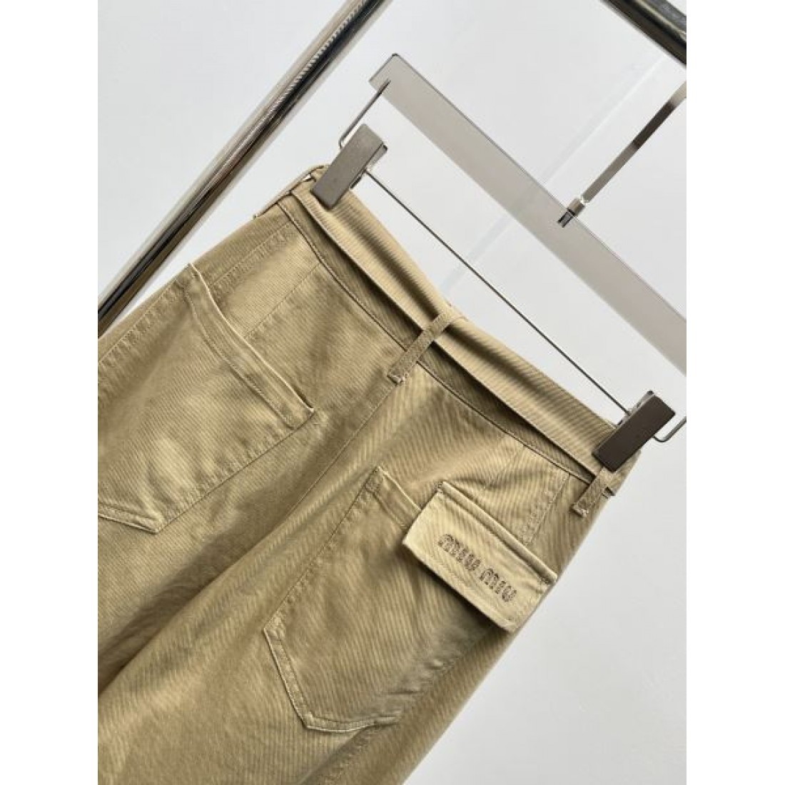  フェミニン エレガント MIU MIU 上質 ミュウミュウ コピー ロングパンツ