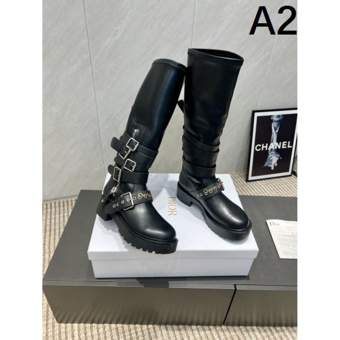 冬の必須 最新デザインの ディオール DIOR スーパーコピー ブーツ 品質重視の
