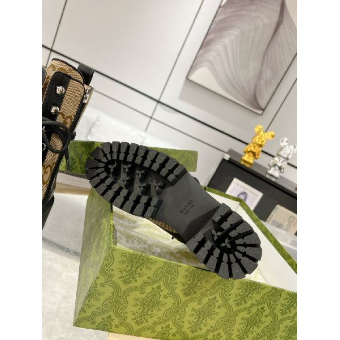 秋冬限定 限定モデルの GUCCI グッチ スーパーコピー ブーツ 精巧な