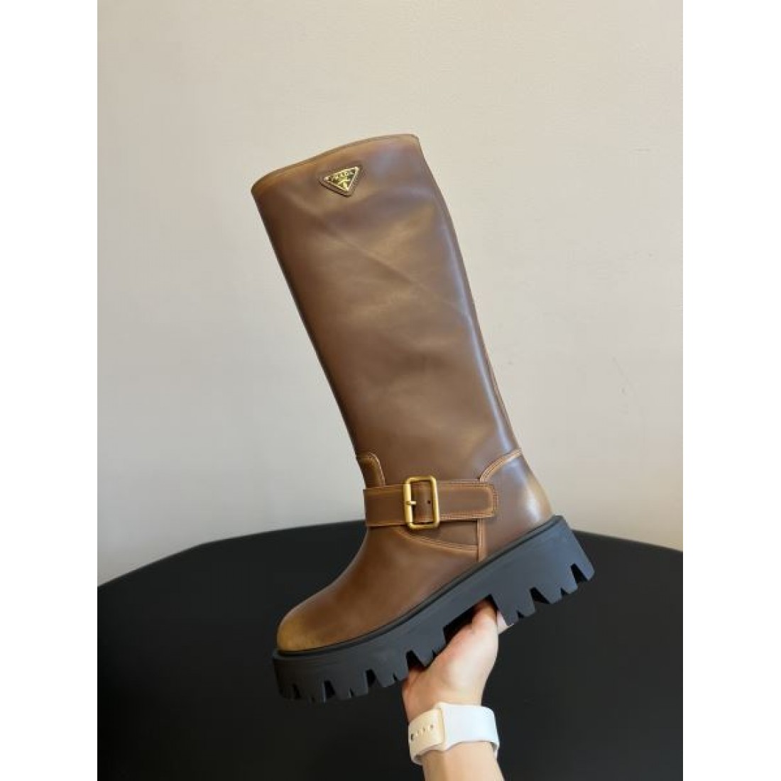 モード 機能性 PRADA プラダ コピー ブーツ 本格 205秋冬  最新コレクション