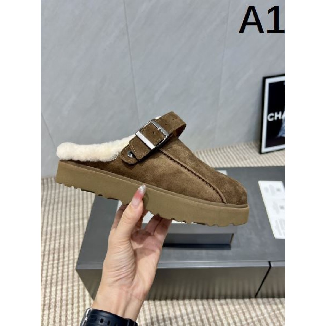 上品 無造作 快適 アグ UGG コピー ファースリッパ デイリー感 ガーリー こっくり