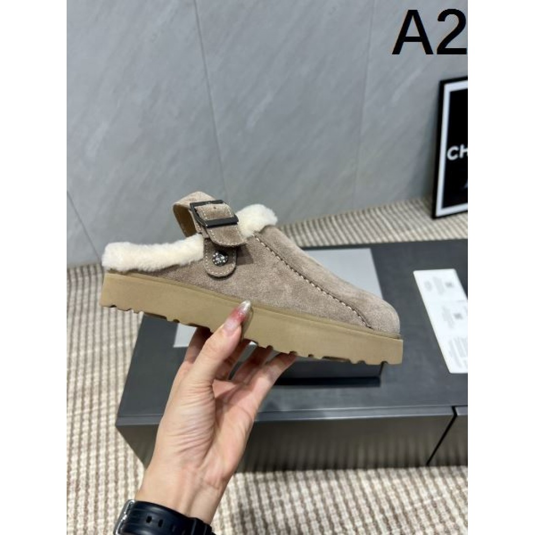 上品 無造作 快適 アグ UGG コピー ファースリッパ デイリー感 ガーリー こっくり