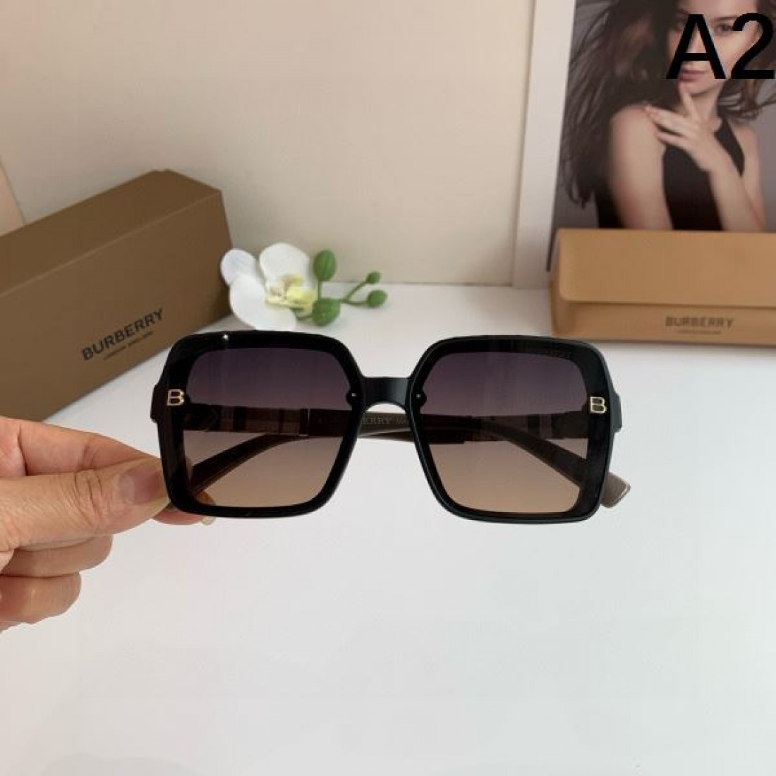 トラディショナル チェック バーバリー BURBERRY コピー サングラス 英国 風格