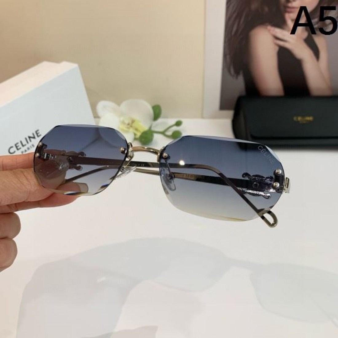 キャットアイ 官能的 グラマラス セリーヌ CELINE コピー サングラス 妖艶 大人 魅惑的