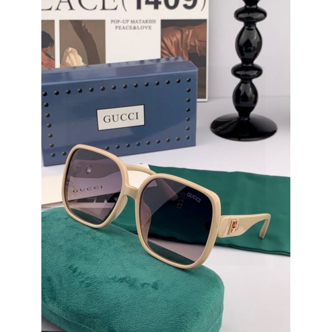 エッジの効いた シャープな モードな GUCCI グッチ コピー サングラス クールな