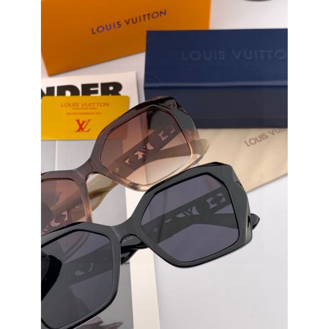 エレガントな ゴールドの輝きが美しい クラシックな LOUIS VUITTON ルイヴィトン コピー サングラス 