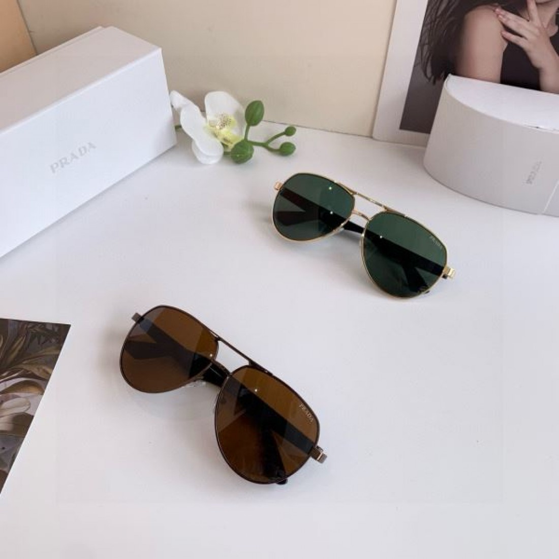 ミニマルな 先鋭的な スマートな PRADA プラダ コピー サングラス 洗練された 都会的な