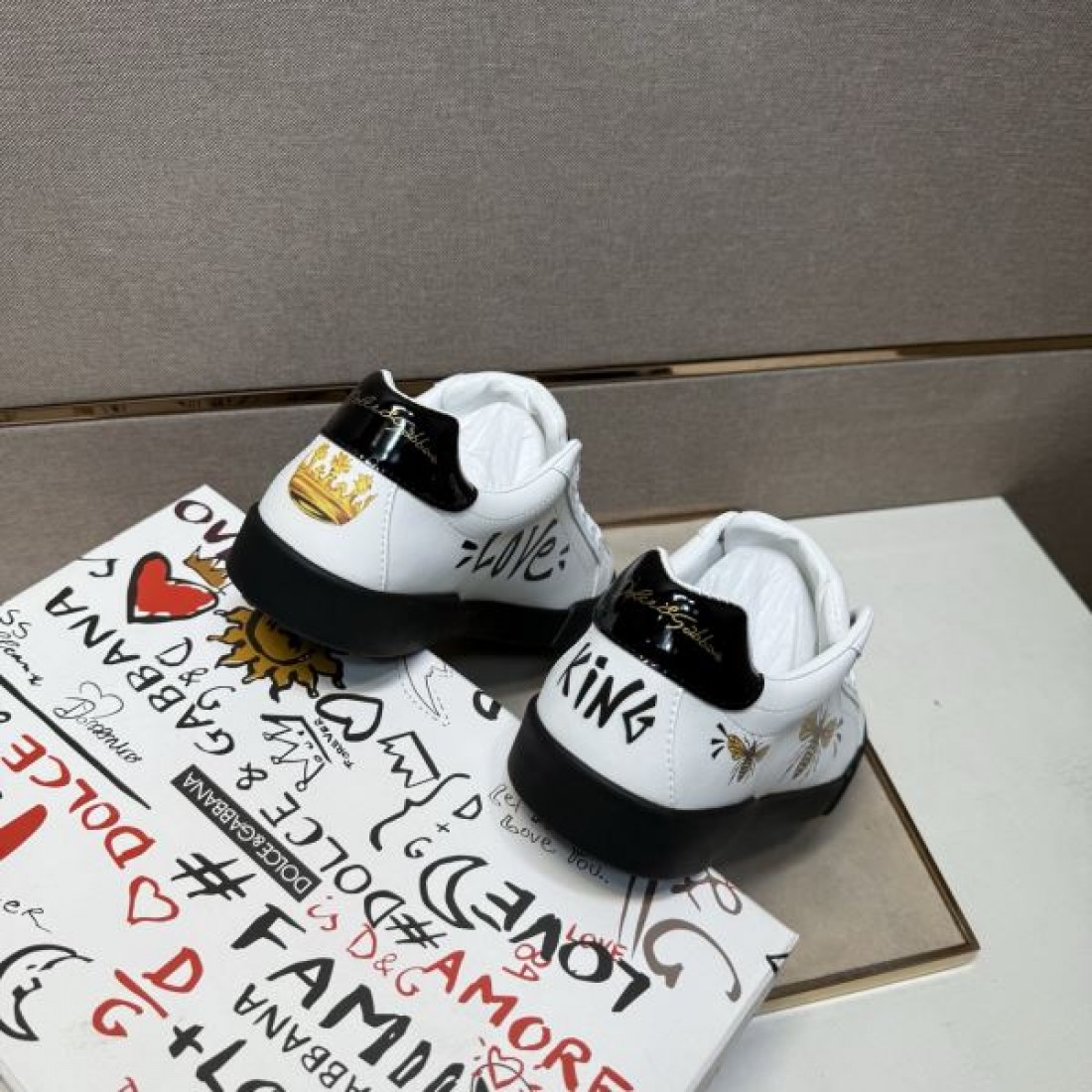 モダン 高級 ドルチェ＆ガッバーナ DOLCE＆GABBANA コピー カジュアルシューズ 