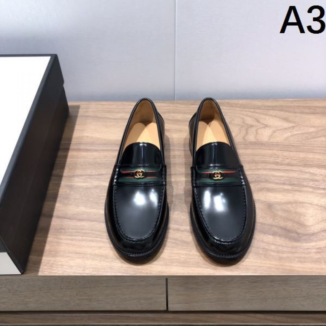 ビーズチェーン モダン ラグジュアリー GUCCI コピー グッチ ビジネスシューズ 洗練 