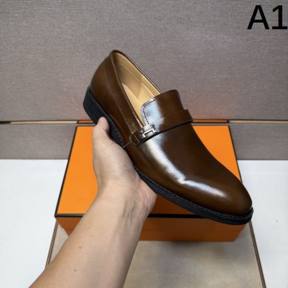 上質 エレガント 洗練 HERMES エルメス コピー ビジネスシューズ 高耐久 高級感 精巧