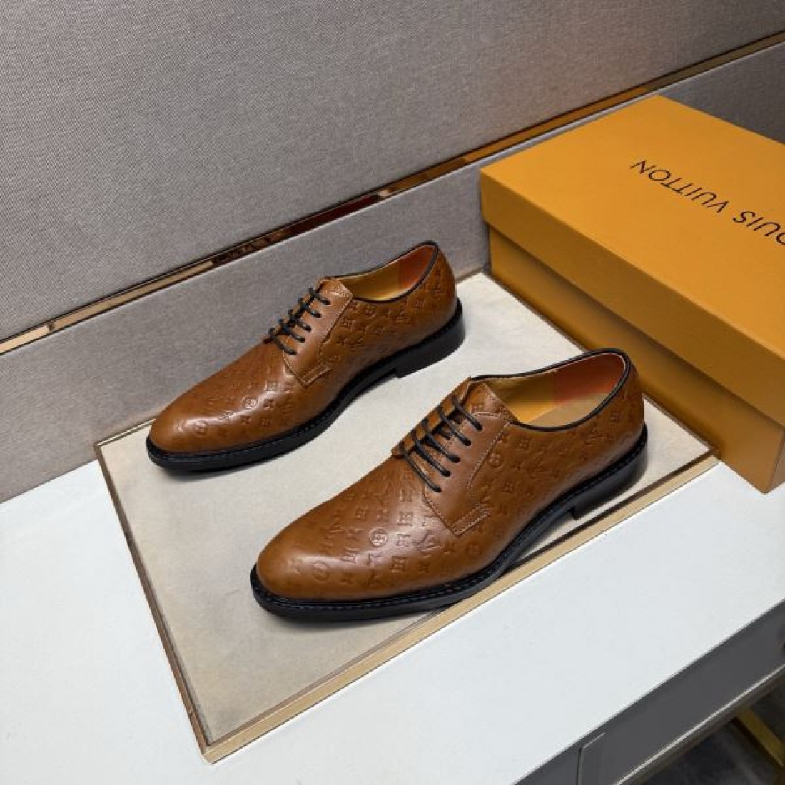 端正 モダン 高級感 LOUIS VUITTON ルイヴィトン コピー ビジネスシューズ 耐久性 上質 