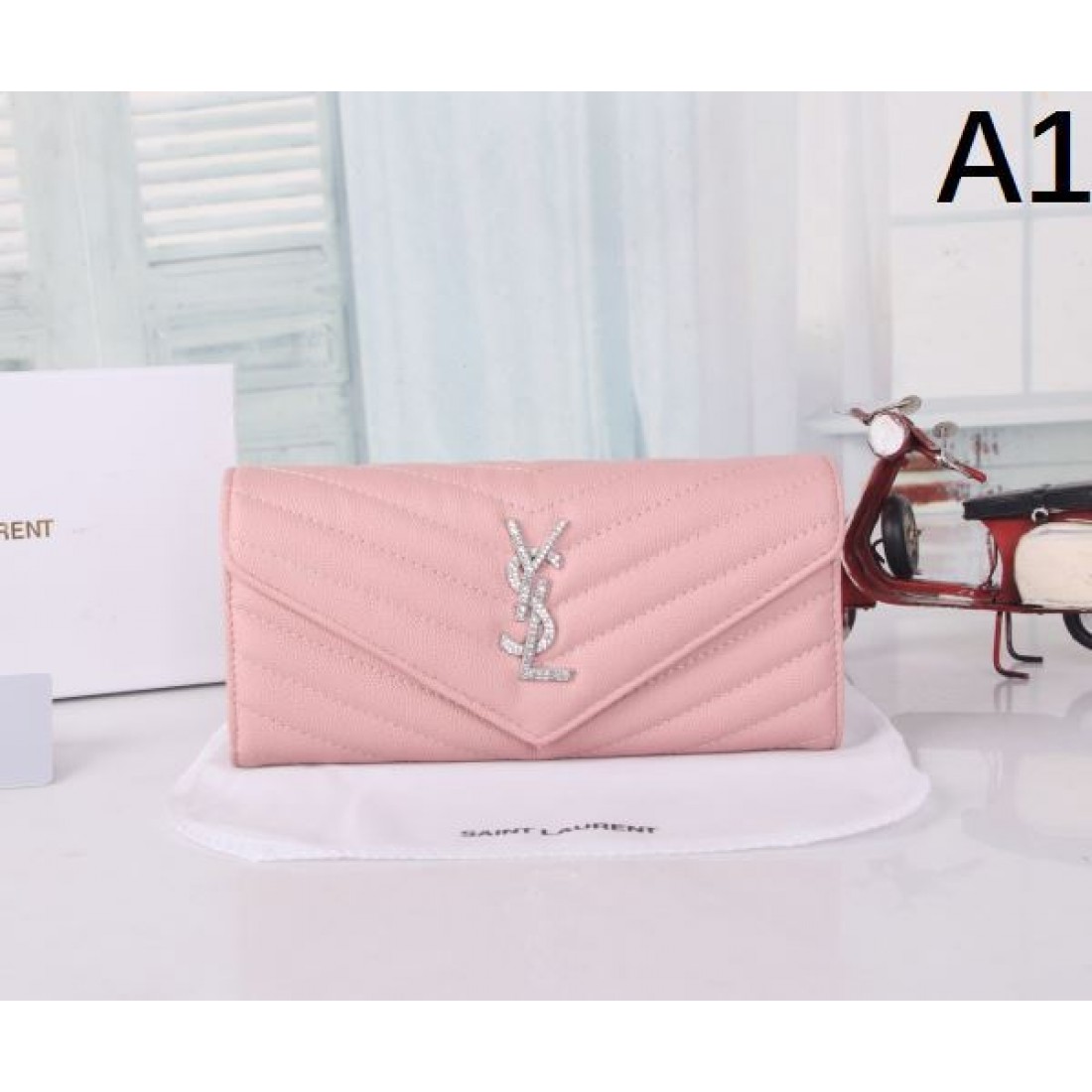 エレガント 大人向け YSL イヴ サンローランスーパーコピー 長財布 洗練 上質