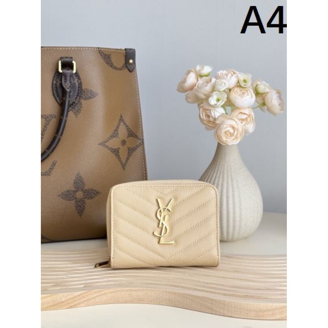 エレガント 高級 YSL イヴサンローラン 財布 大人っぽい 洗練