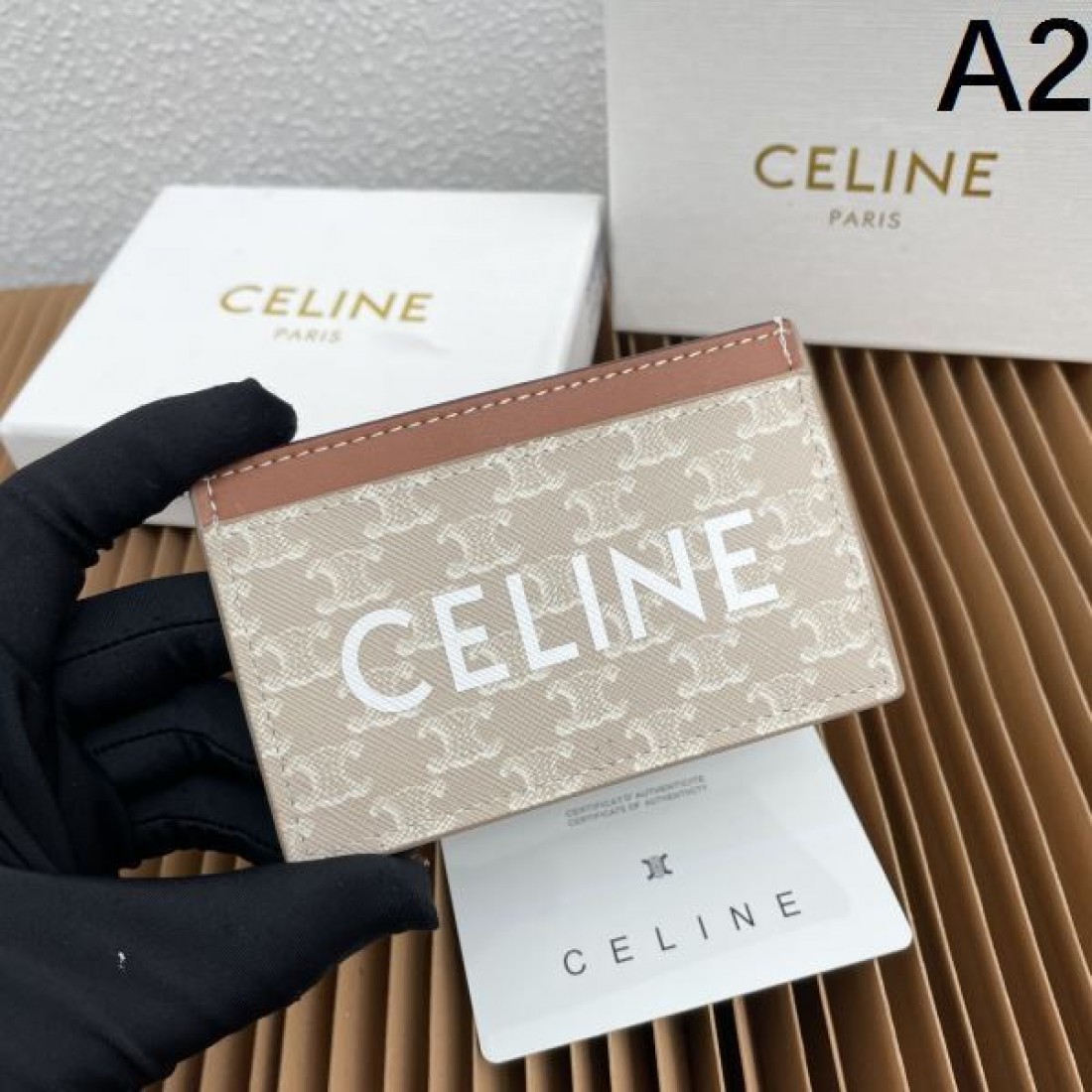 スタイリッシュ 上質感 CELINE セリーヌ コピー カードケース シンプル 上品