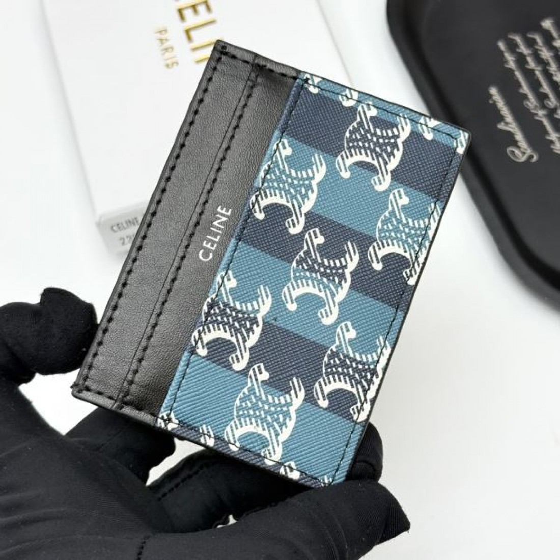 クラシカル 高級 CELINE セリーヌ コピー カードケース ミニマル エレガント