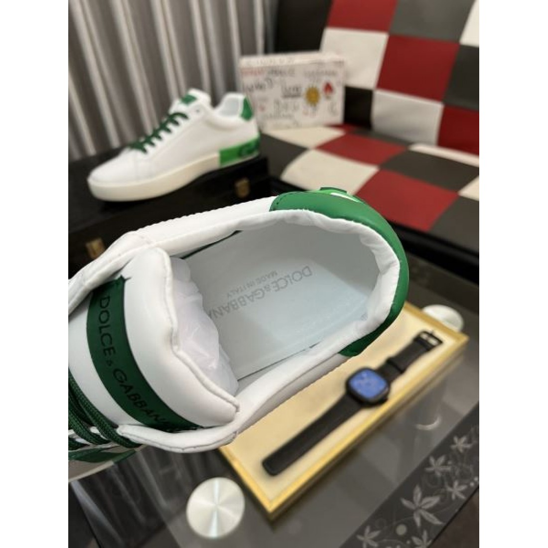 大胆 イタリアン モード DOLCE&GABBANA ドルチェ＆ガッバーナ コピー カジュアルシューズ 