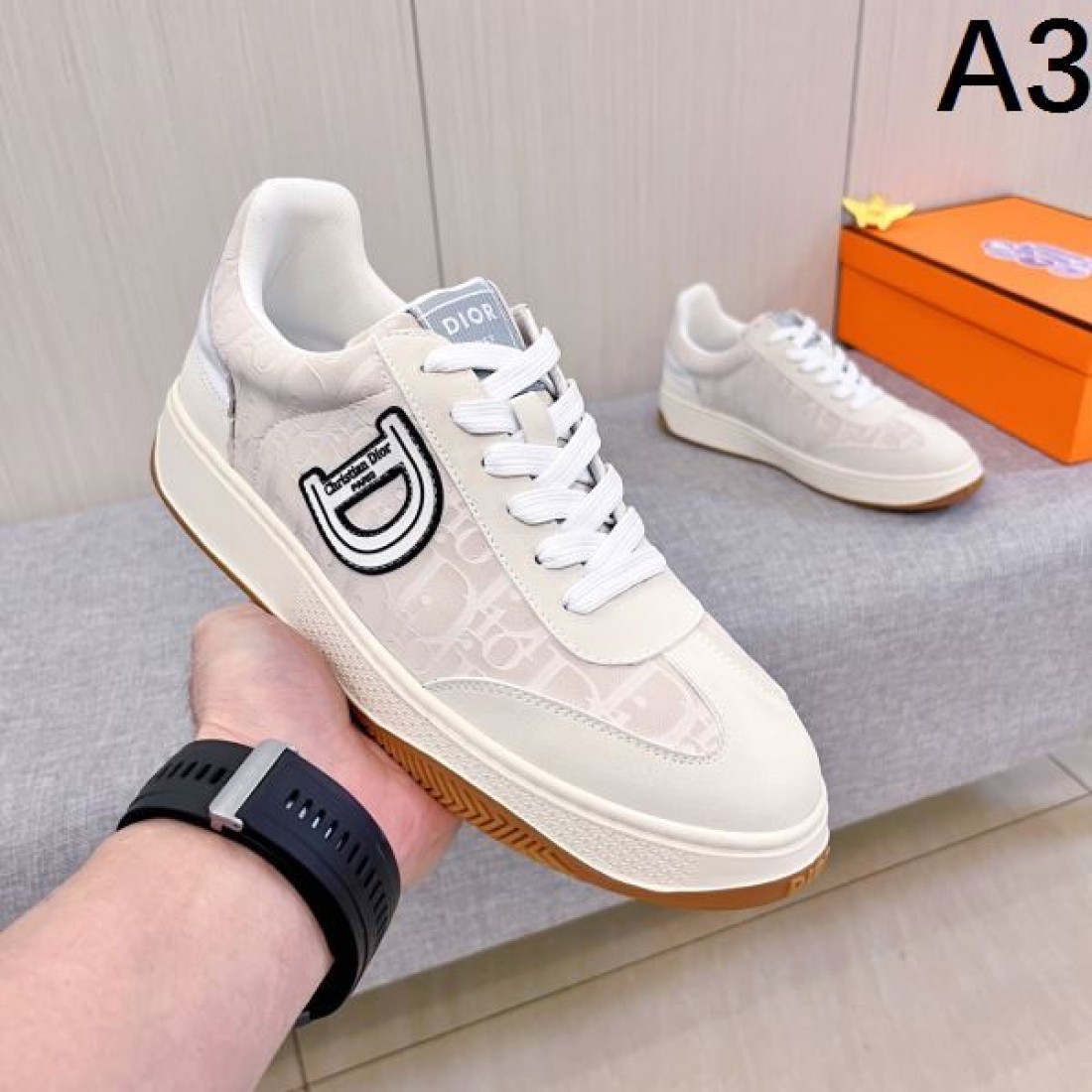洗練 デザイン性 上品 DIOR ディオール コピー カジュアルシューズ 人気
