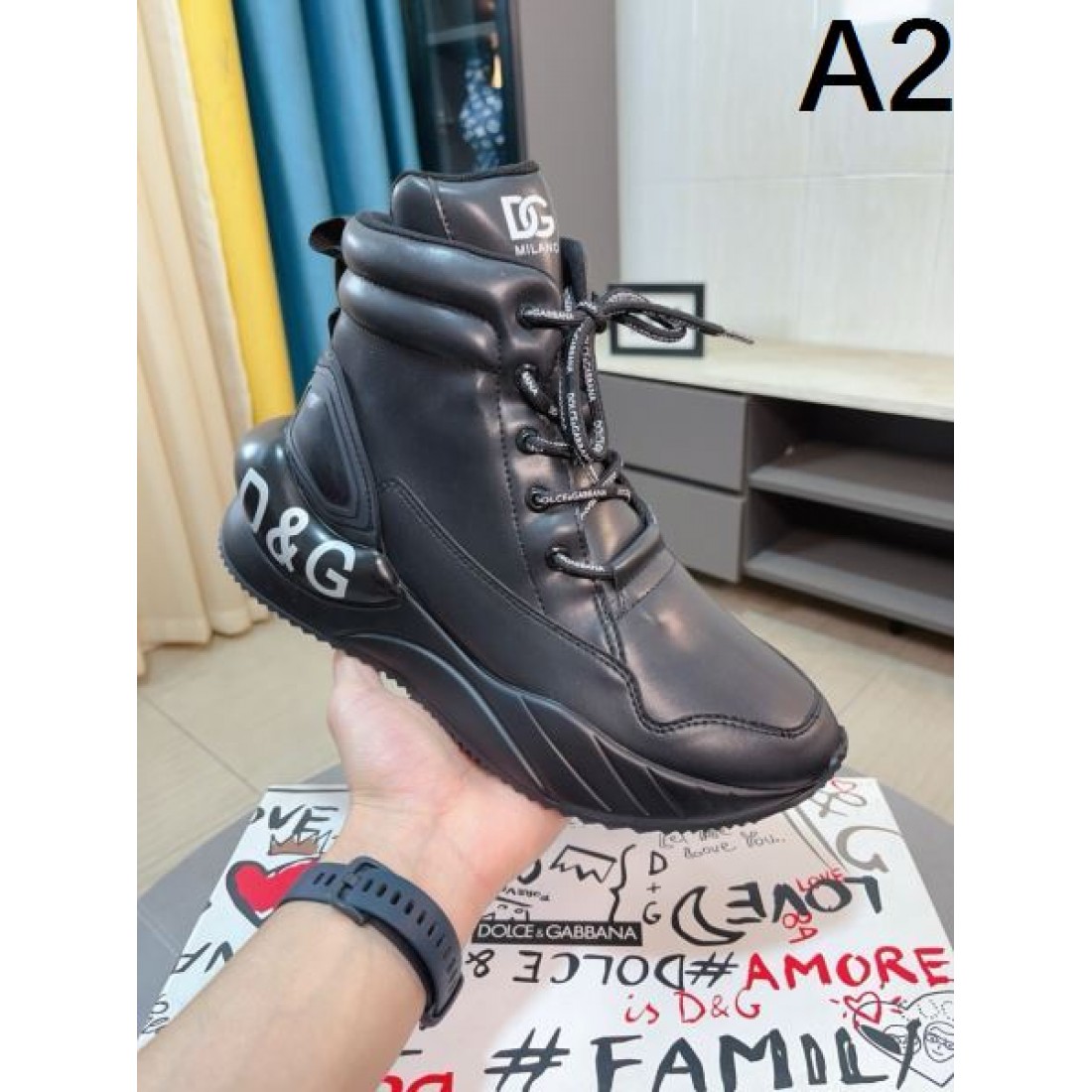 重厚感 個性派 DOLCE＆GABBANA ドルチェ＆ガッバーナ コピー スニーカー 