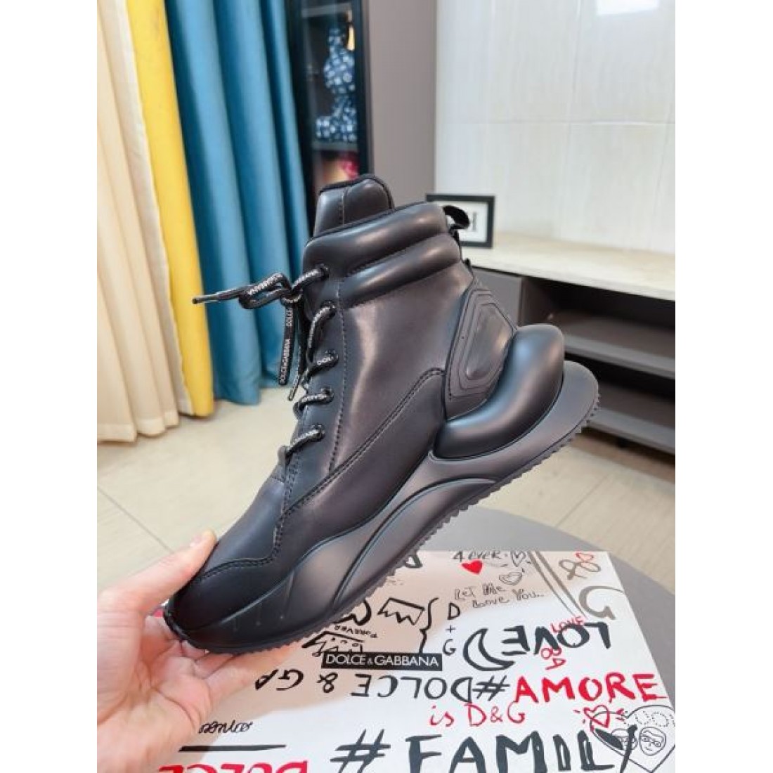 重厚感 個性派 DOLCE＆GABBANA ドルチェ＆ガッバーナ コピー スニーカー 